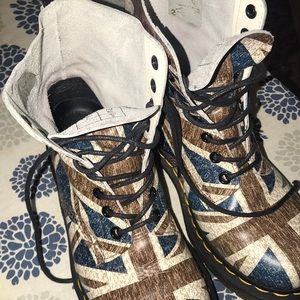 Union Jack Doc Martens - size 7